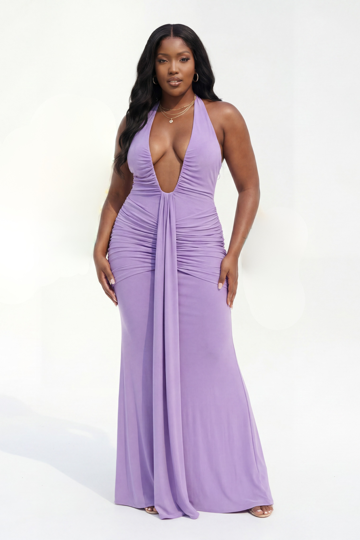 The Coco Halter Maxi Dress