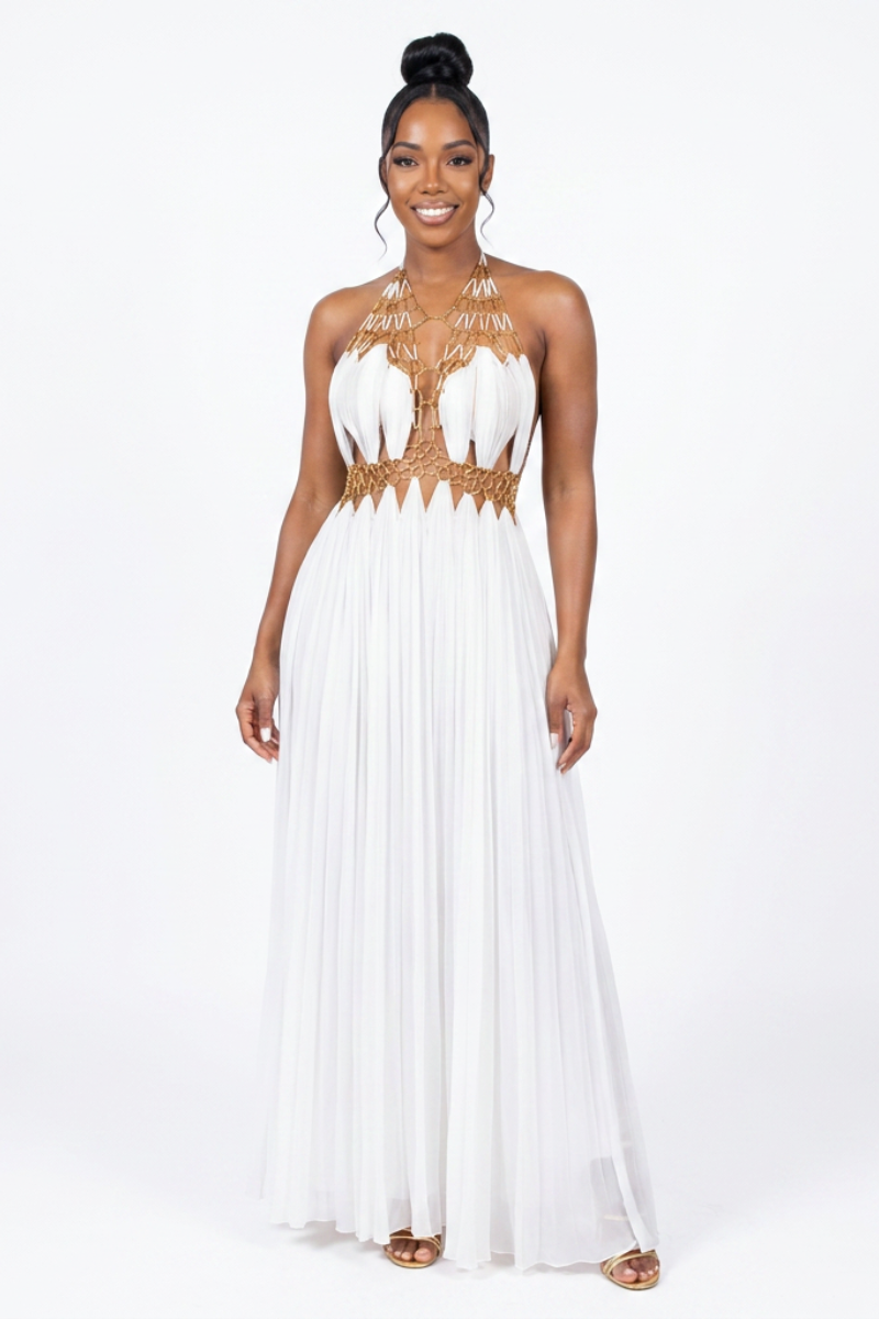 Olympia Luxe Maxi Dress