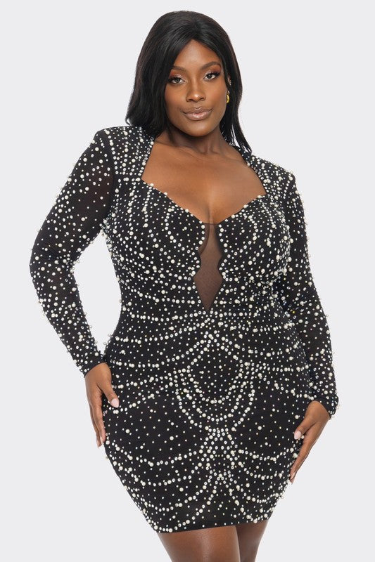 Luxe Radiance Bodycon Dress