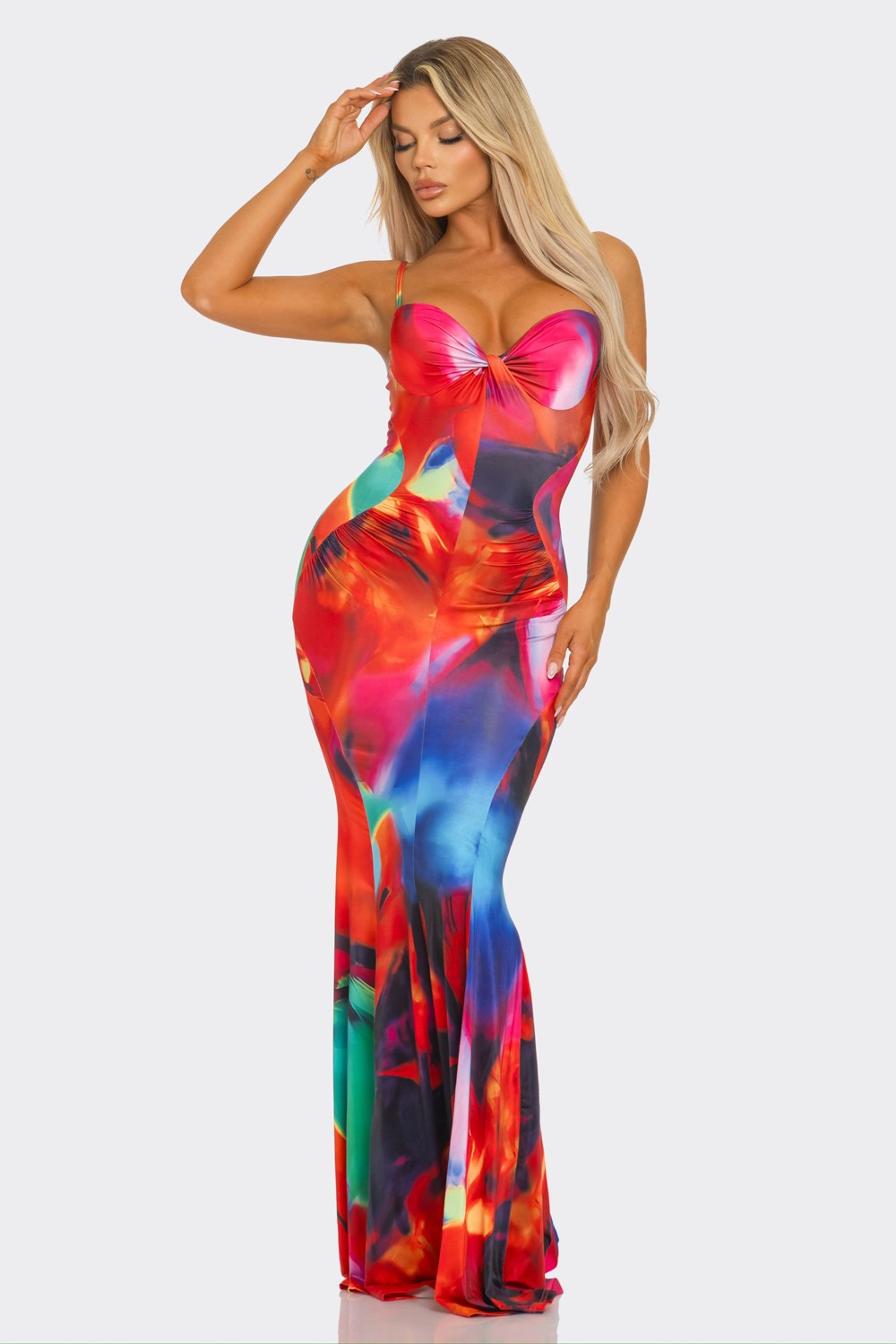 Kaleidoscope Dreams Maxi Dress