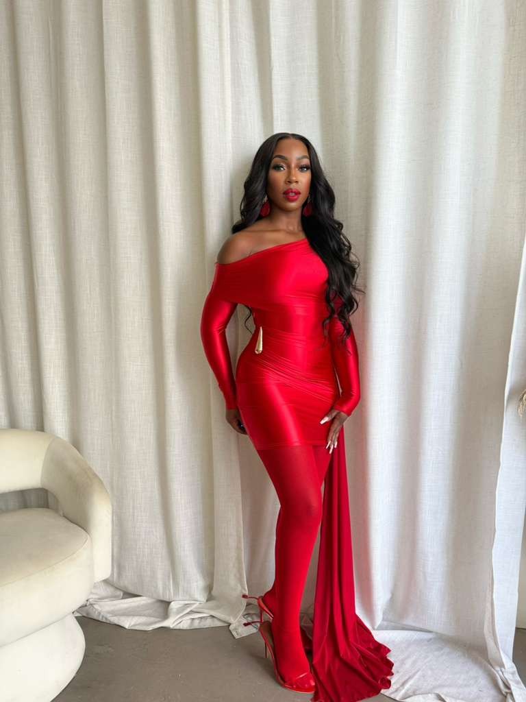 Golden Hour Satin Mini Dress (Ready To Ship)