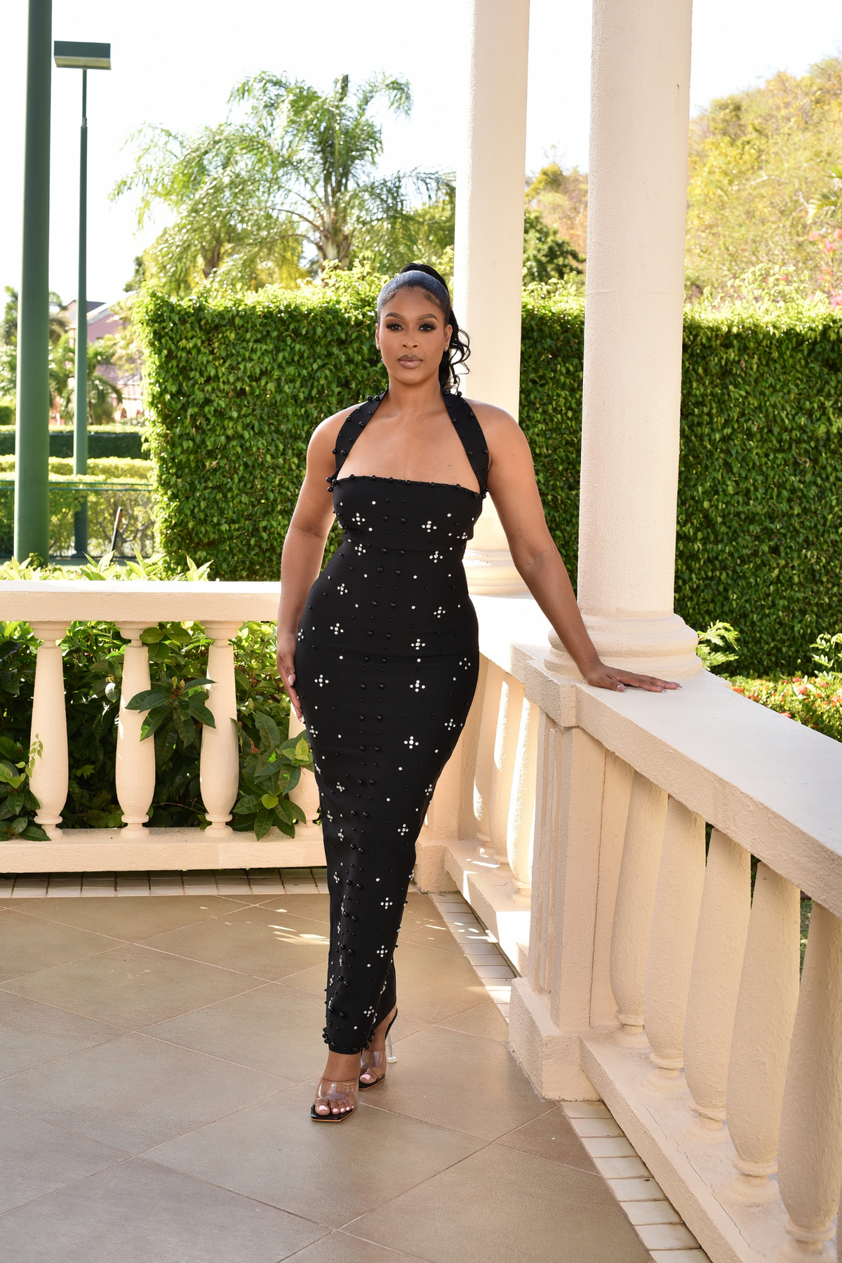 The Tiffany Bandage Dress - Black