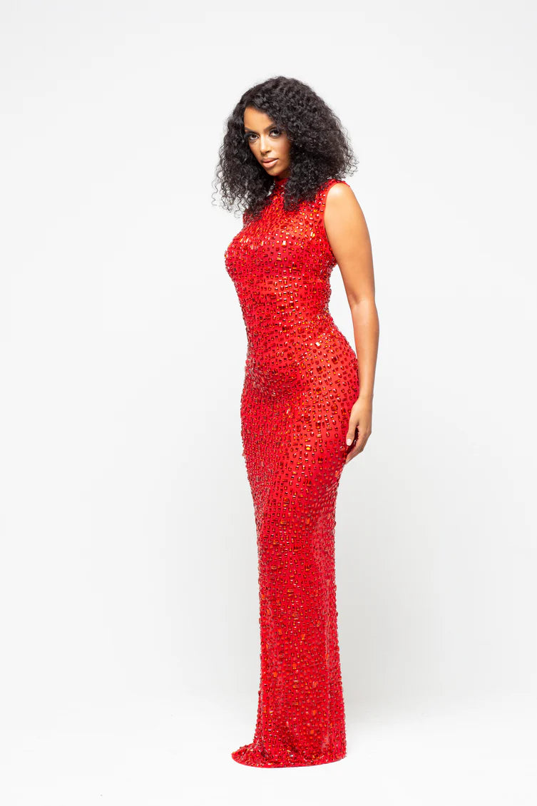 Pure Instinct Dress - Red