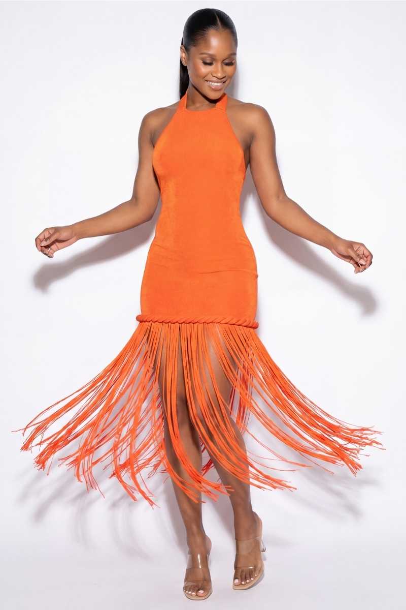 The Wild Orchid Dress