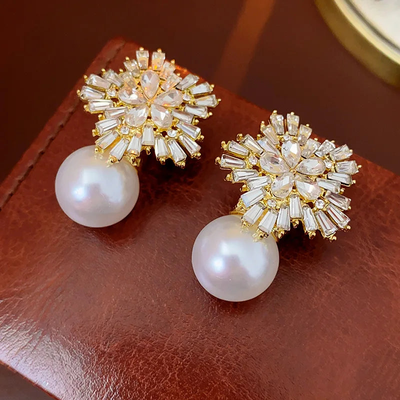 Pearl Bloom Studs