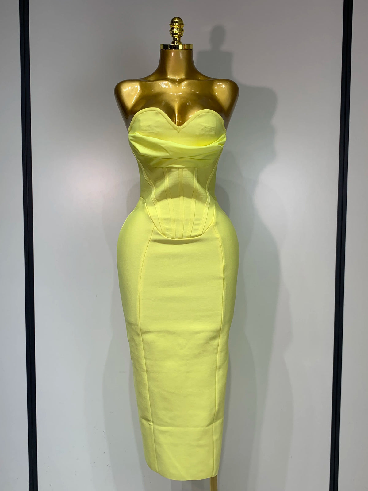 Golden Hour Bandage Dress