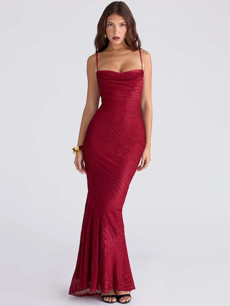 Midnight Siren Fishtail Dress