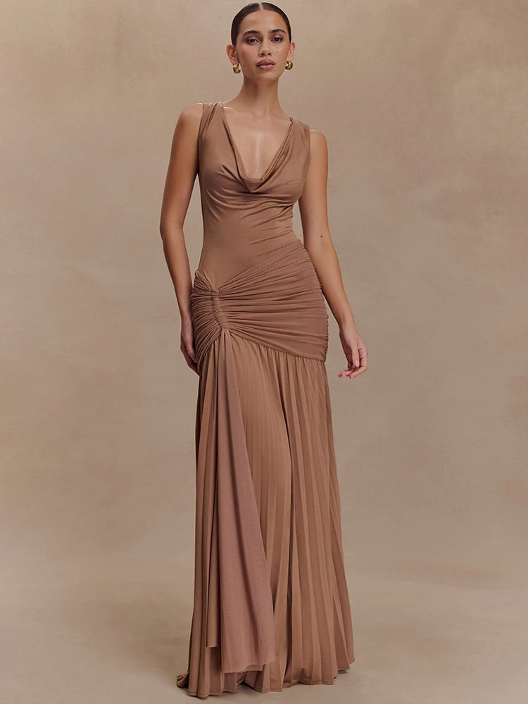 Midnight Siren Maxi Dress