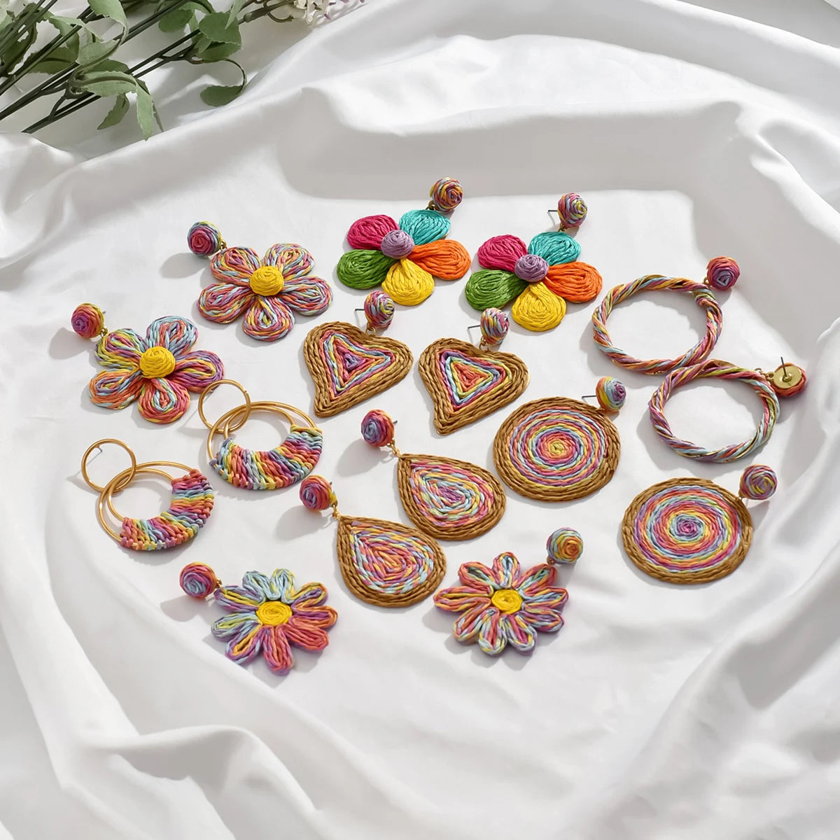 Boho Bloom Drop Earrings