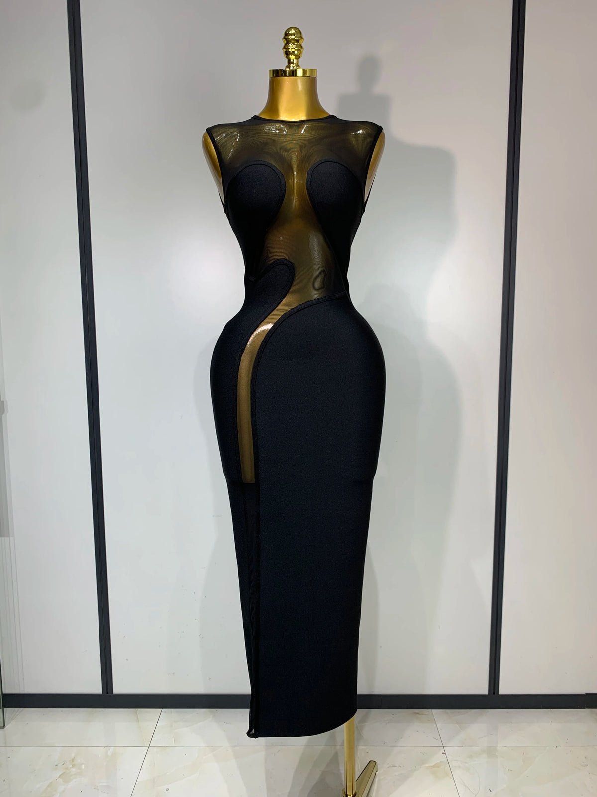 Bday Vibes Bandage Dress