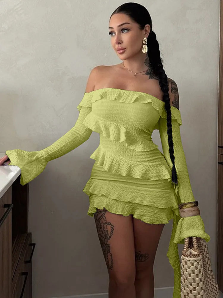 Ribbon Romance Mini Dress