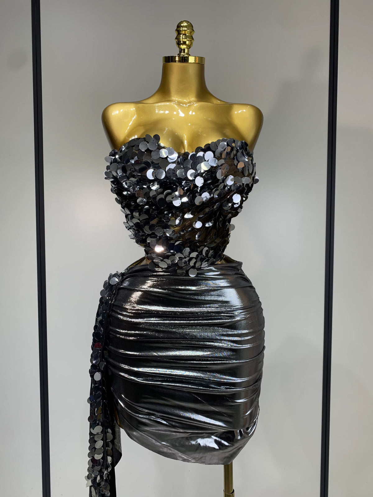 Center Stage Sequin Set (Grey)