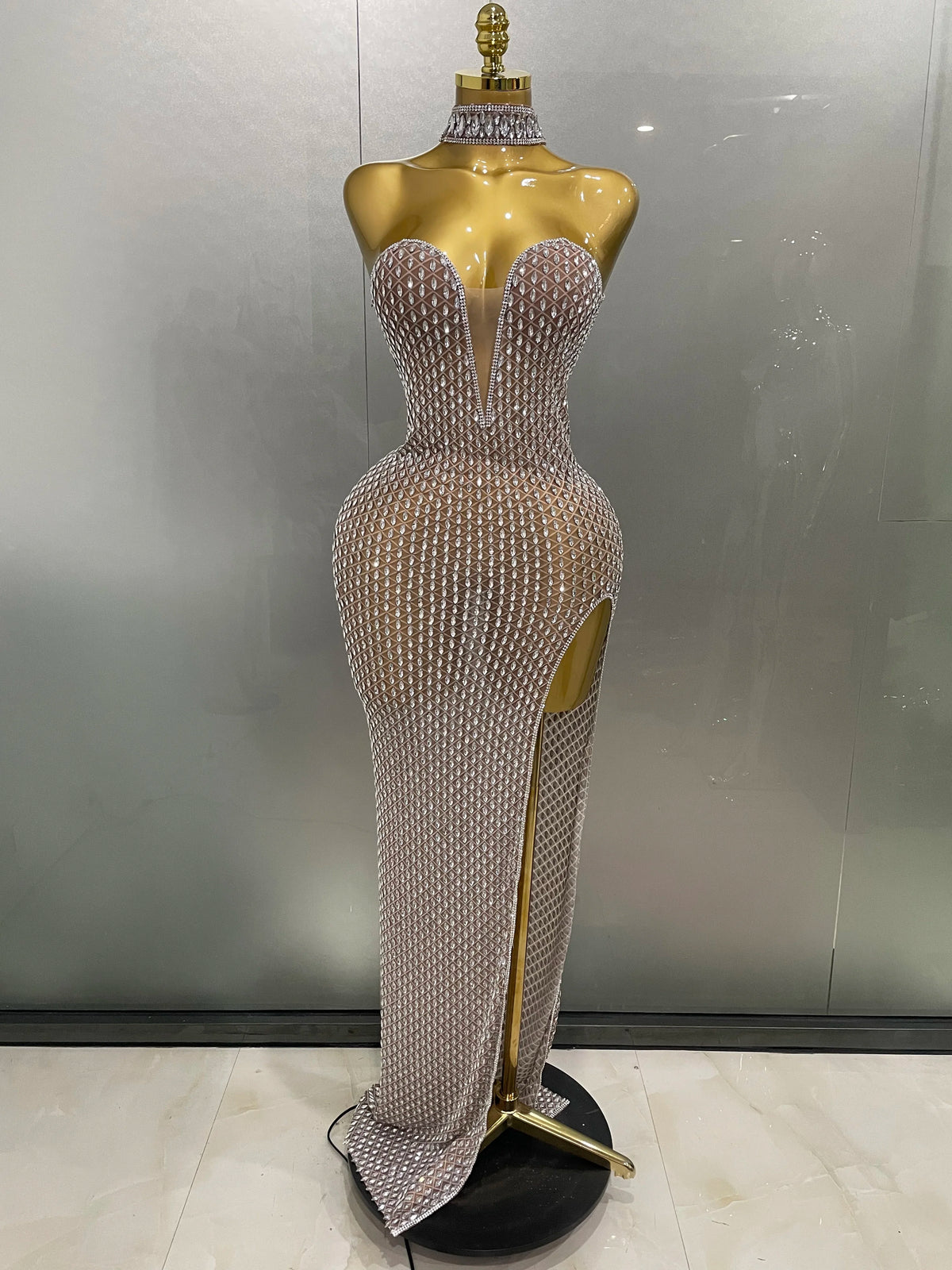 Sculpted Light Dress