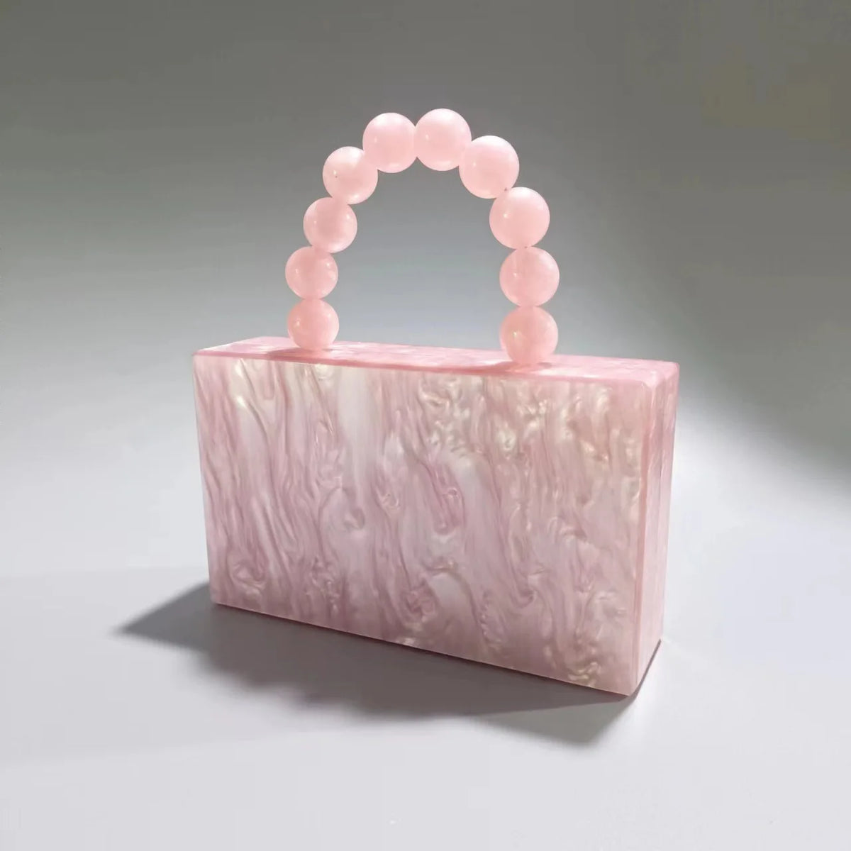 Luxury Marble Acrylic Evening Bag