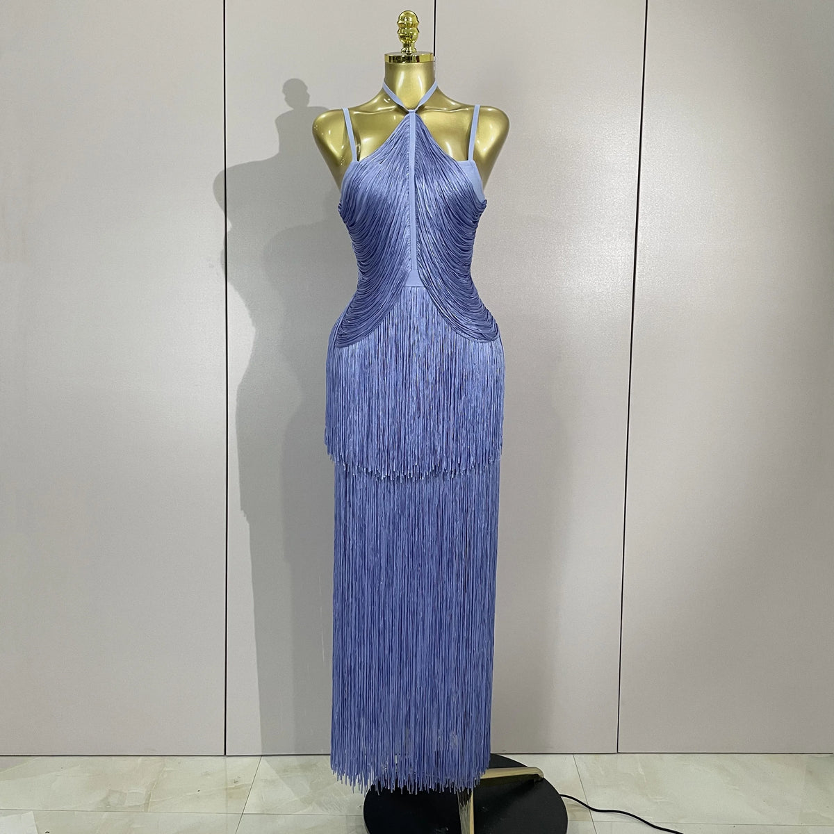 Motion Tassel Dress