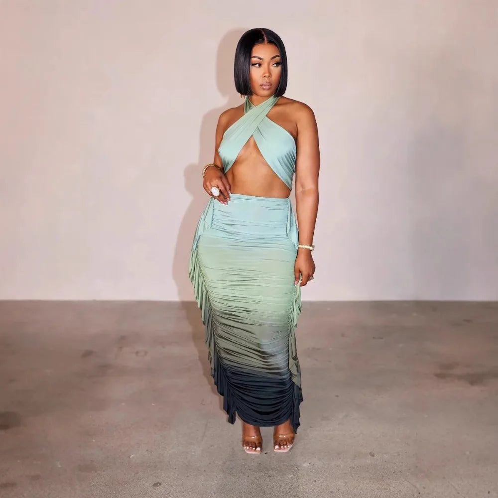 Tropical Goddess Set – Tie Dye Maxi