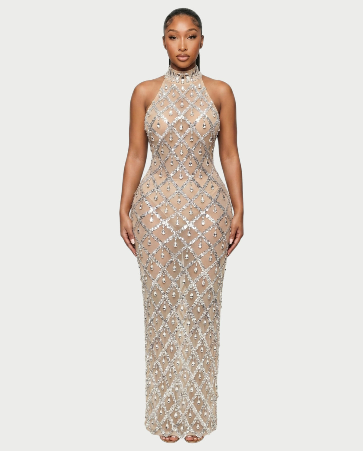 Radiant Teardrop Maxi Dress