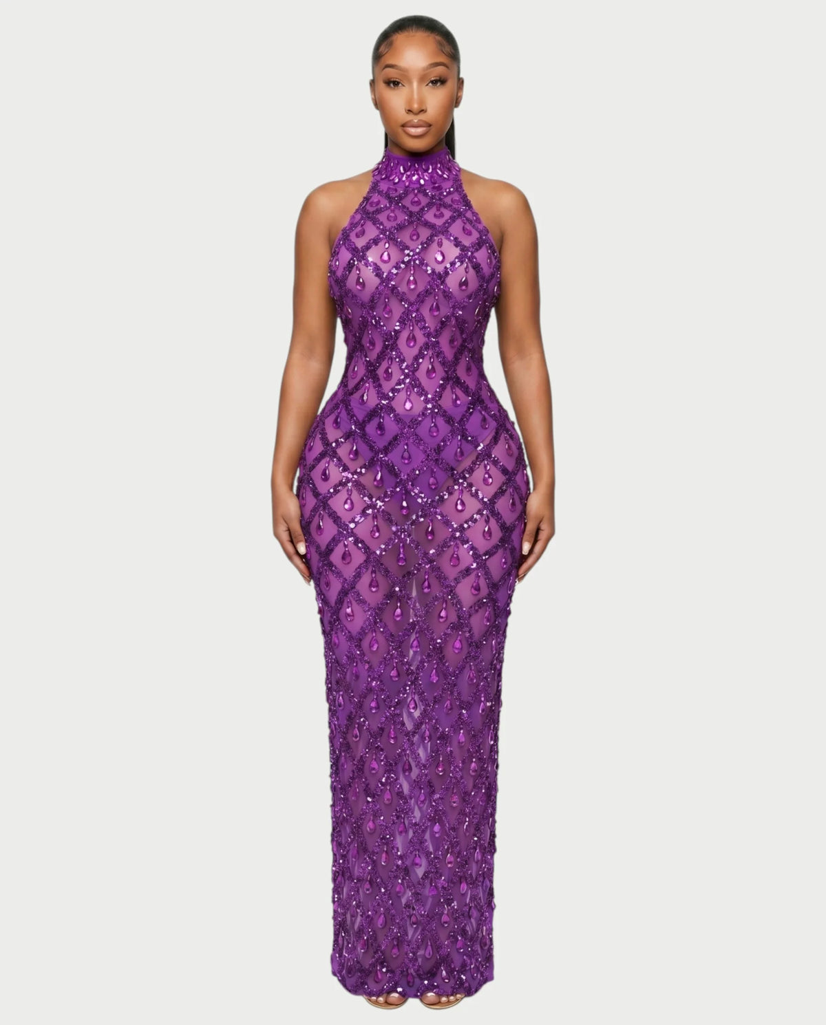 Radiant Teardrop Maxi Dress