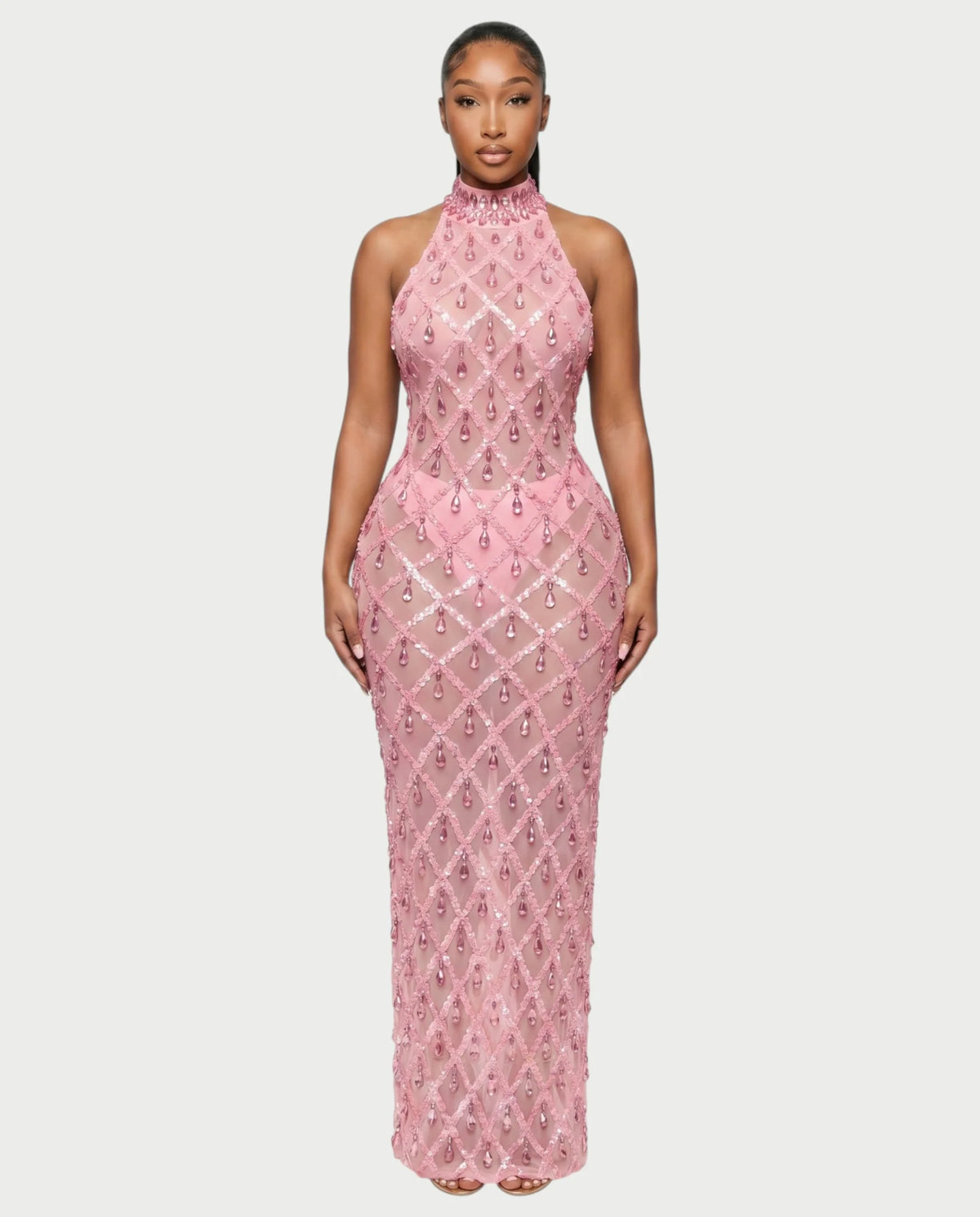 Radiant Teardrop Maxi Dress