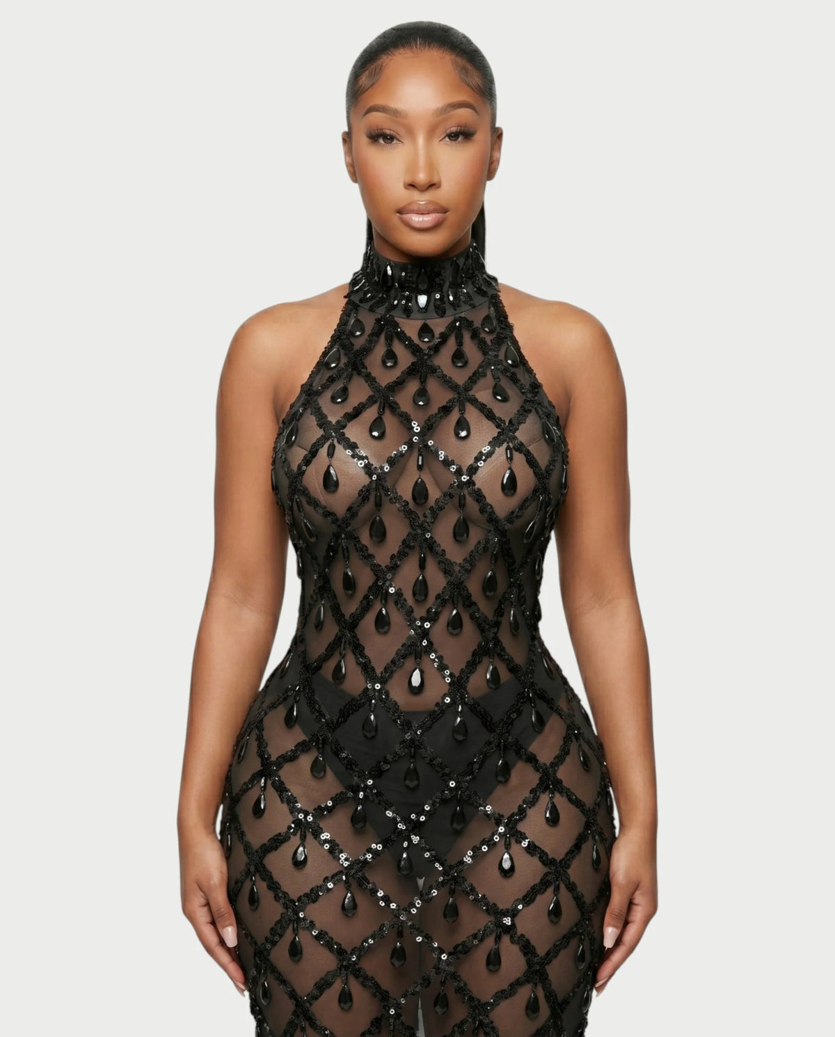 Radiant Teardrop Maxi Dress
