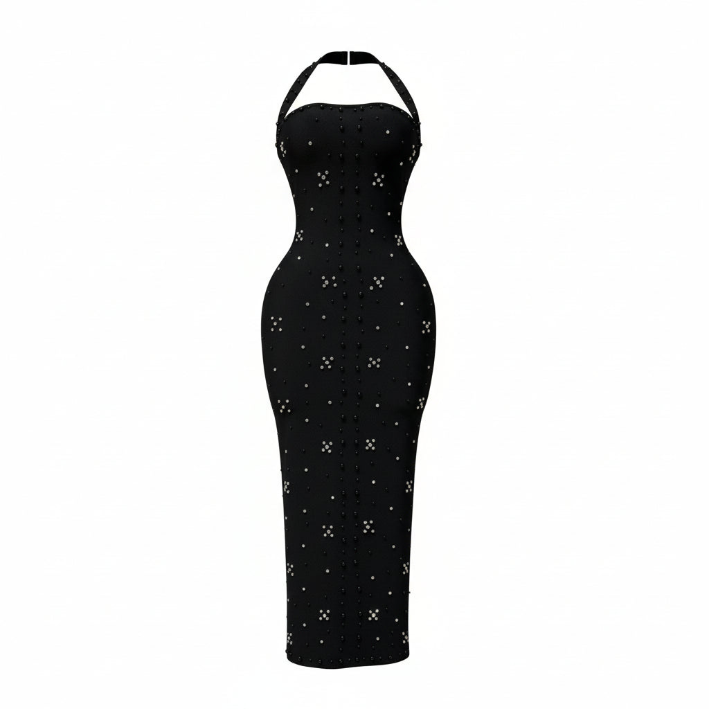 The Tiffany Bandage Dress - Black