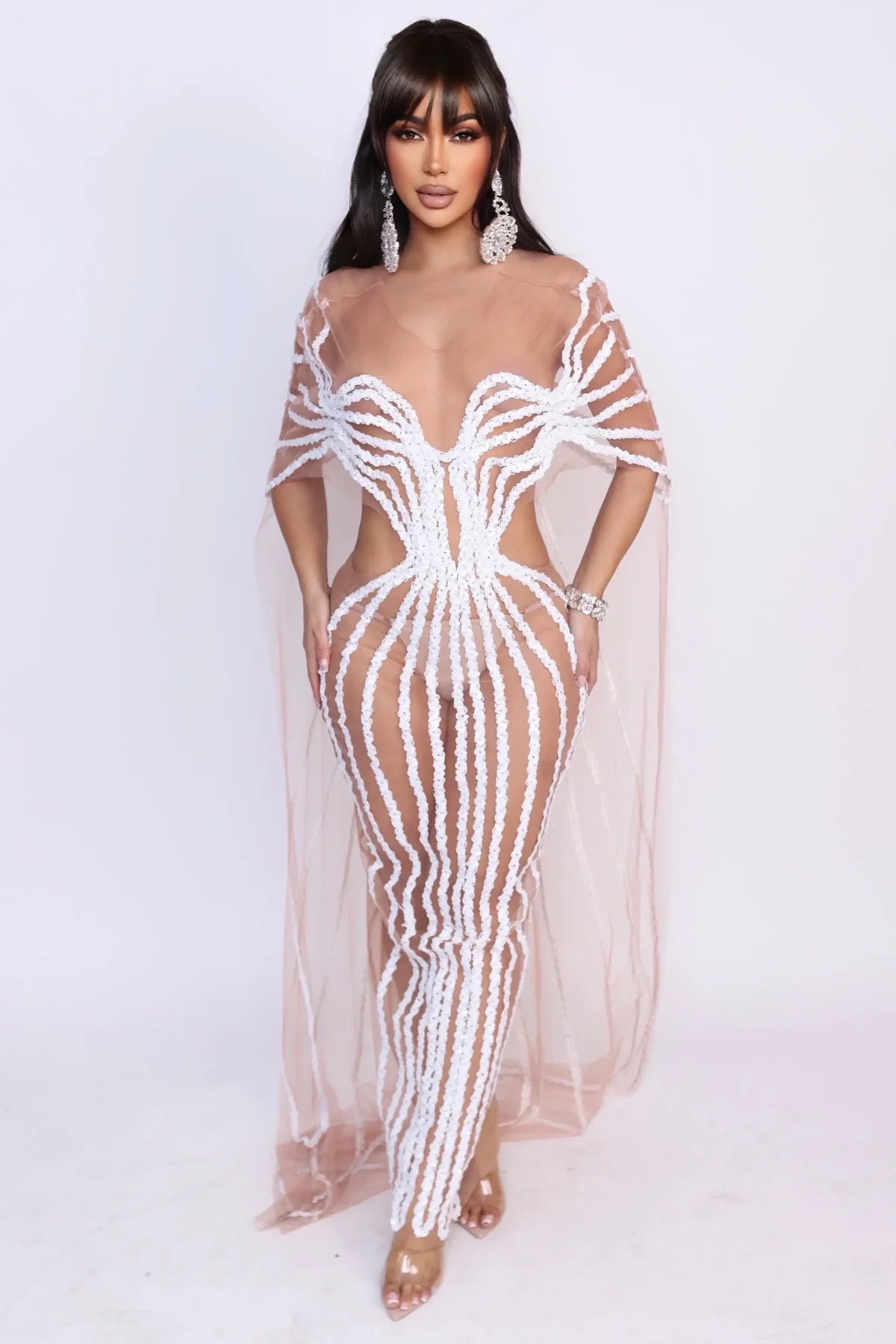 Frosted Flame Dress