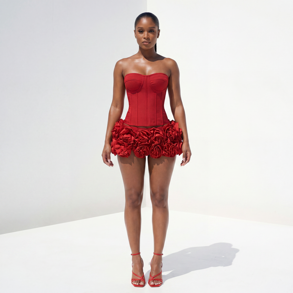 Blooming Roses Mini Set - Red