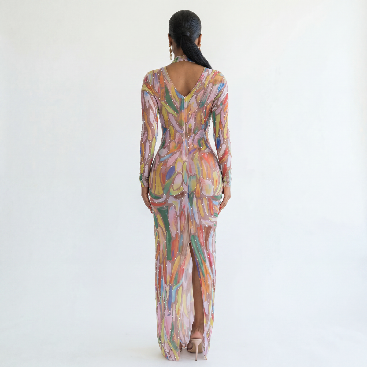 diamond design dress Diamond Gown